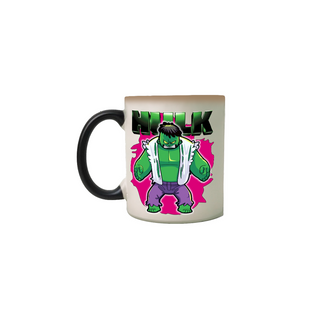 Nome do produtoHeróis - HULK (caneca mágica)