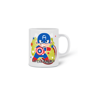 Nome do produtoHeróis - Capitão (caneca)