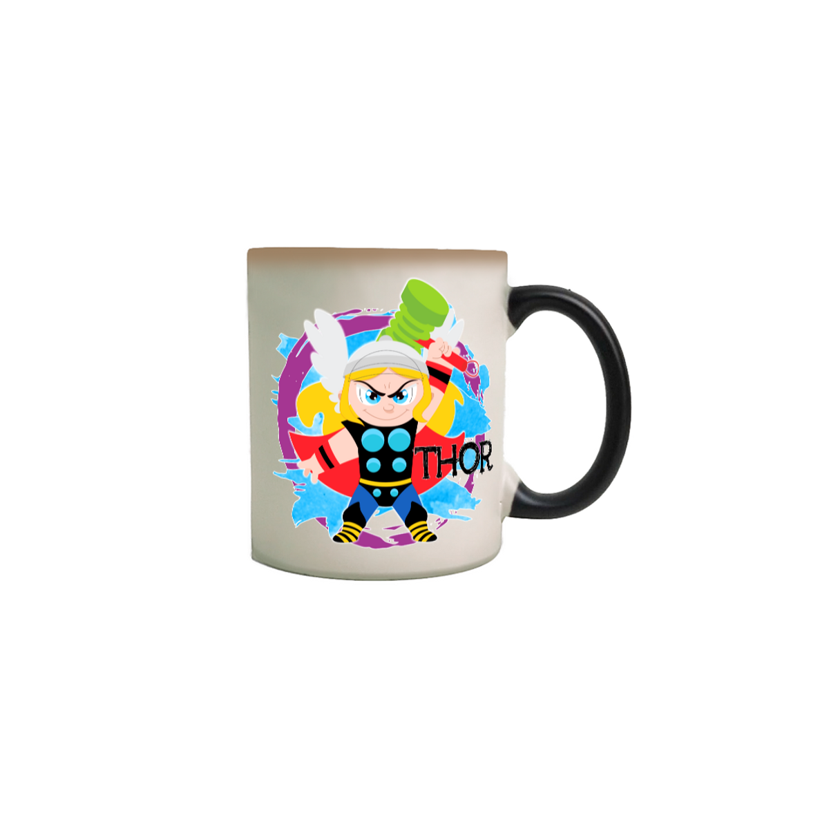 Nome do produto: Heróis - THOR (caneca mágica)