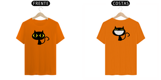 Nome do produtoCamiseta Gato Sorrindo (frente e costas) Seremcores 