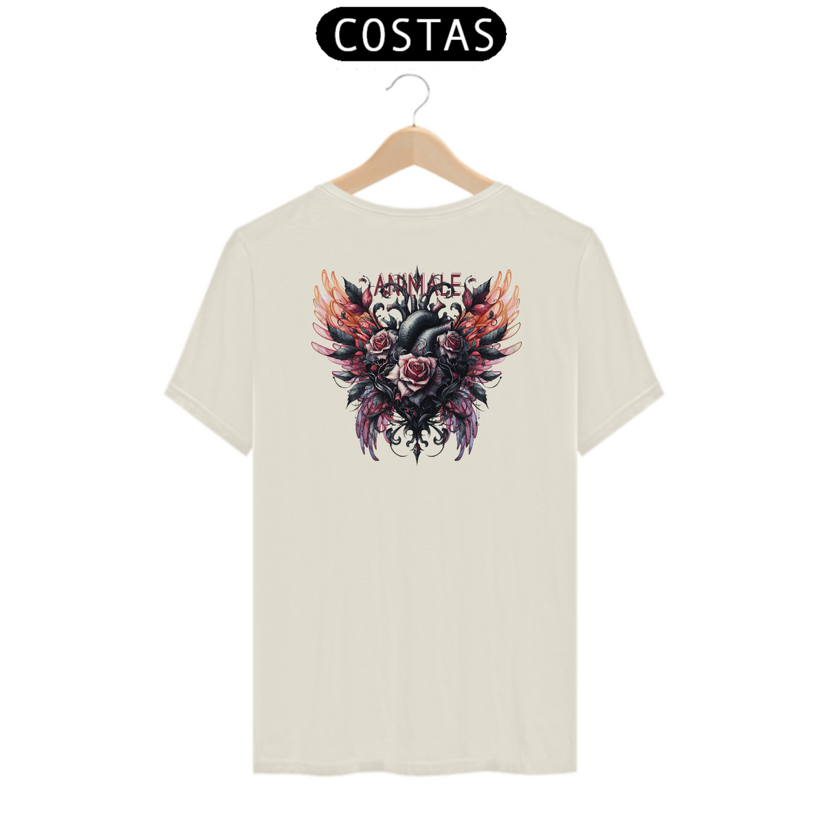 Nome do produto: Camiseta  PIMA - ANIMALE (costas) Seremcores