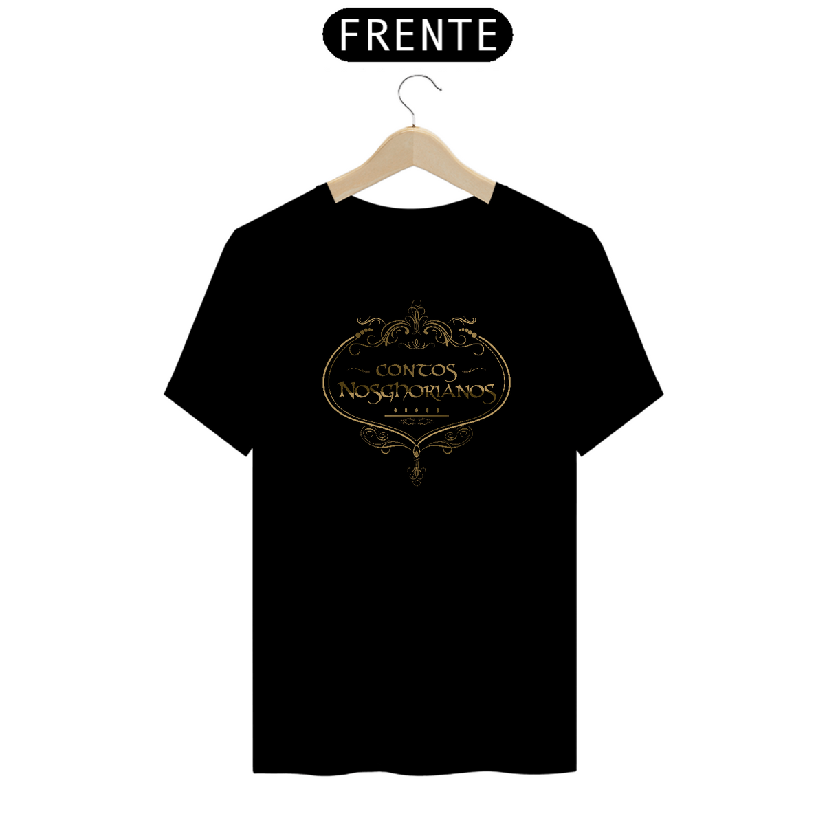 Nome do produto: Camiseta de Brasão de OURO de Nosghor Seremcores 