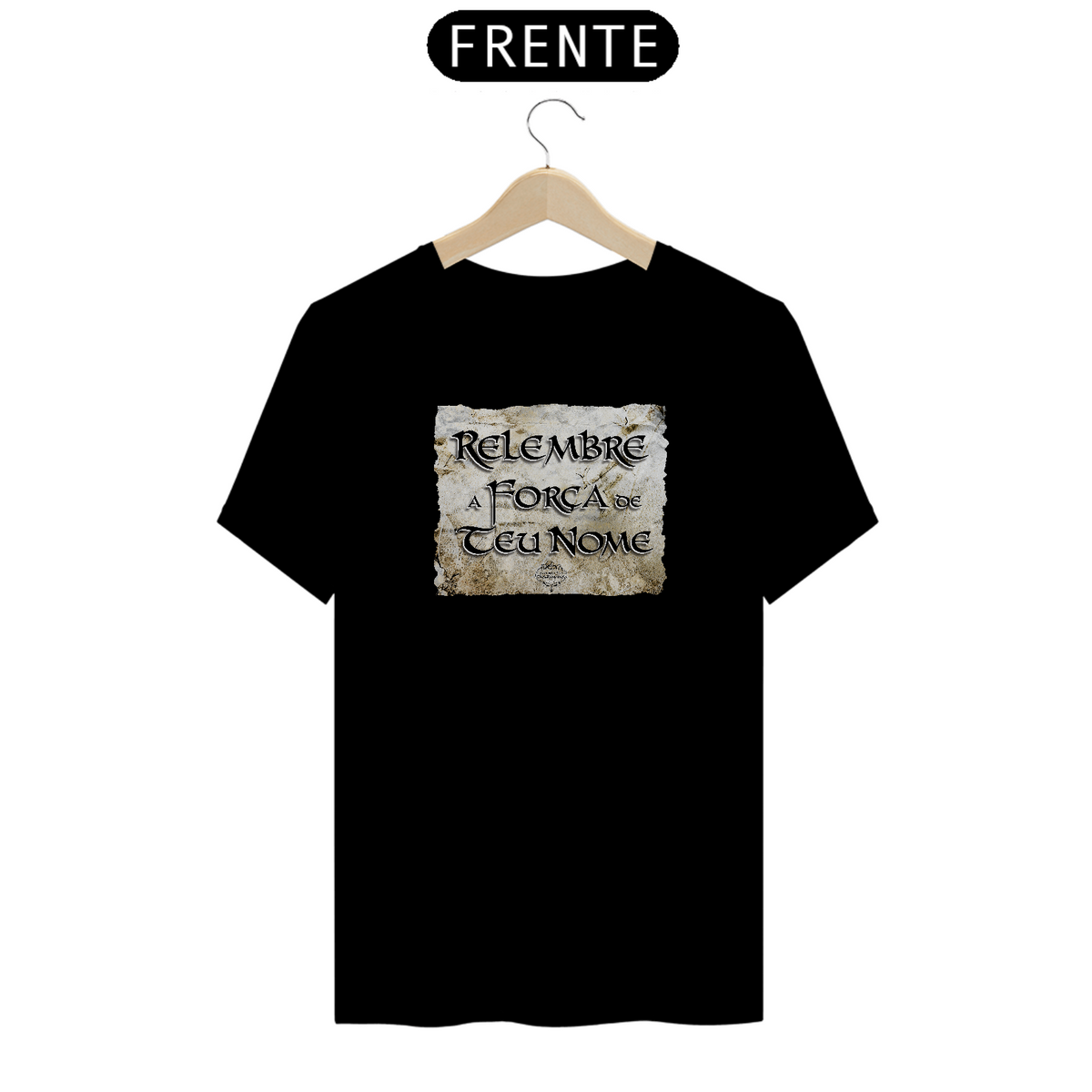 Nome do produto: Camiseta de frase  Relembre - Nosghor - Seremcores 