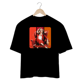 Nome do produtoOversized Tshirt - The power of red - Seremcores