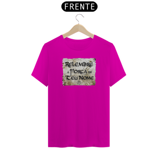 Nome do produtoCamiseta de frase  Relembre - Nosghor - Seremcores 