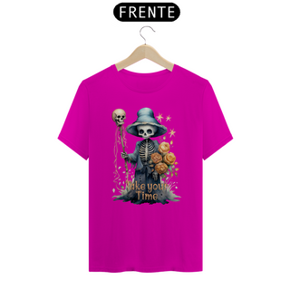 Nome do produtoCamiseta Esqueleto Take your Time - Seremcores