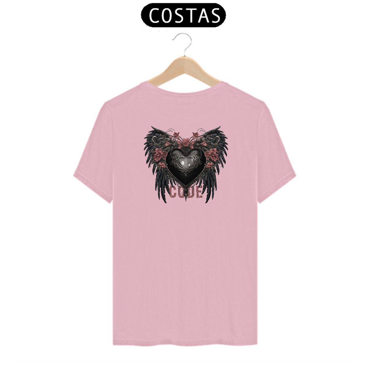 Nome do produto: Camiseta PIMA - CODE (costas) Seremcores