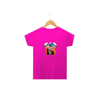 Nome do produtoCamiseta infantil Heróis - Morcego