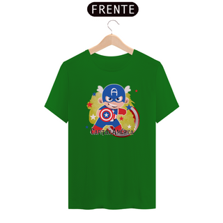 Nome do produtoCamiseta de Heróis - Capitão - Seremcores 