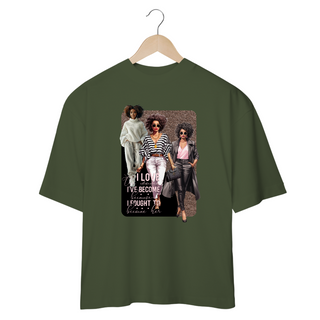 Nome do produtoOversized Tshirt - I love the woman i´ve become - Seremcores