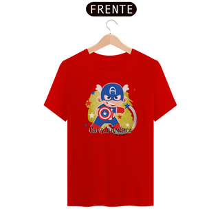 Nome do produtoCamiseta de Heróis - Capitão Seremcores 