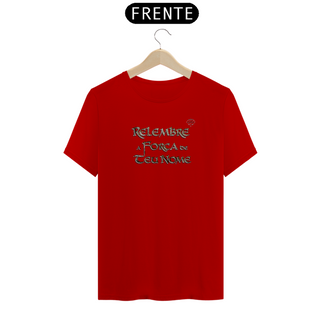 Nome do produtoCamiseta de frase Relembre (vazado) - Nosghor Seremcores 