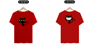 Nome do produtoCamiseta de Gato Preto - Frente&Verso Seremcores 