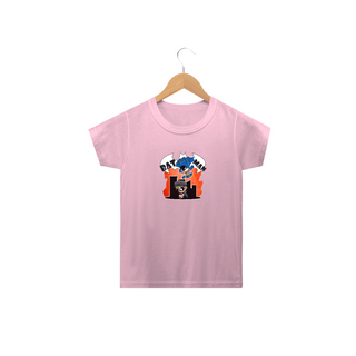 Nome do produtoCamiseta infantil Heróis - Morcego