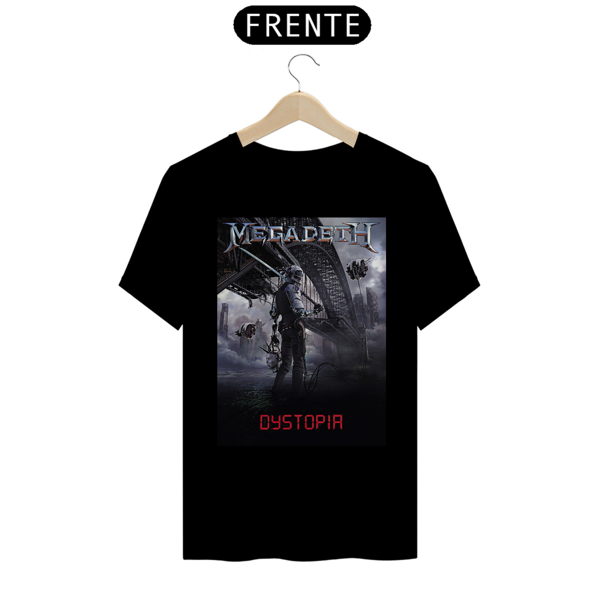 Nome do produto: Camisa Megadeth