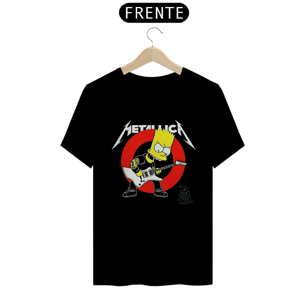 Nome do produto: Camisa Bart Metallica