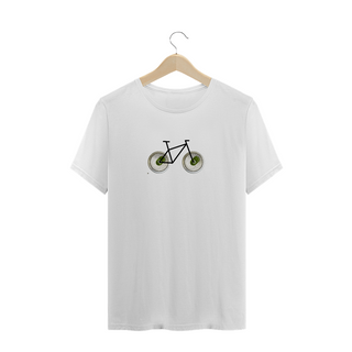 Camisa Branca Casual Masculina - Estampa exclusiva Bike Beer