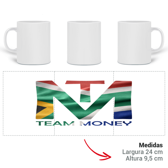 Caneca Team Money - AFRICA