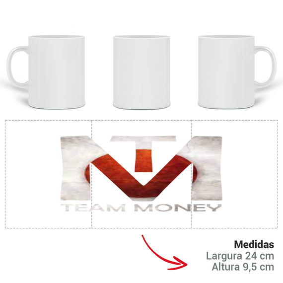 Caneca Team Money - JAPÃO