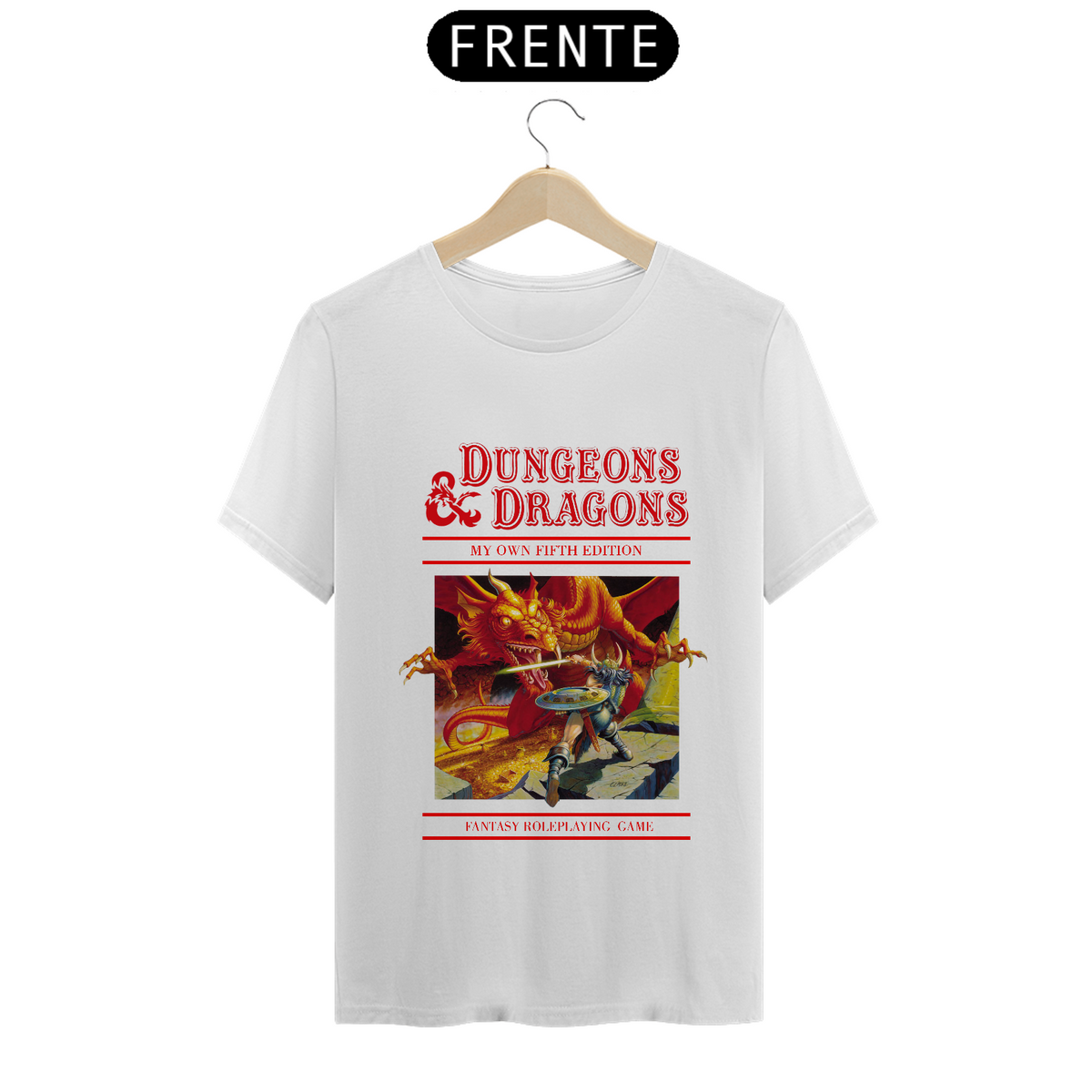 Nome do produto: Camiseta Dungeons and Dragons (D&D)