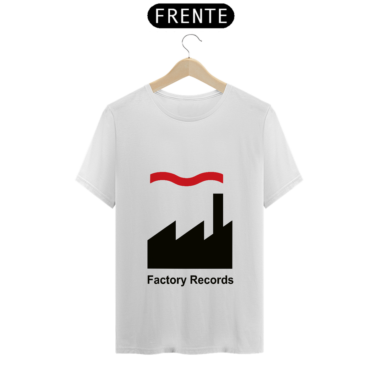 Nome do produto: Camiseta Factory Records