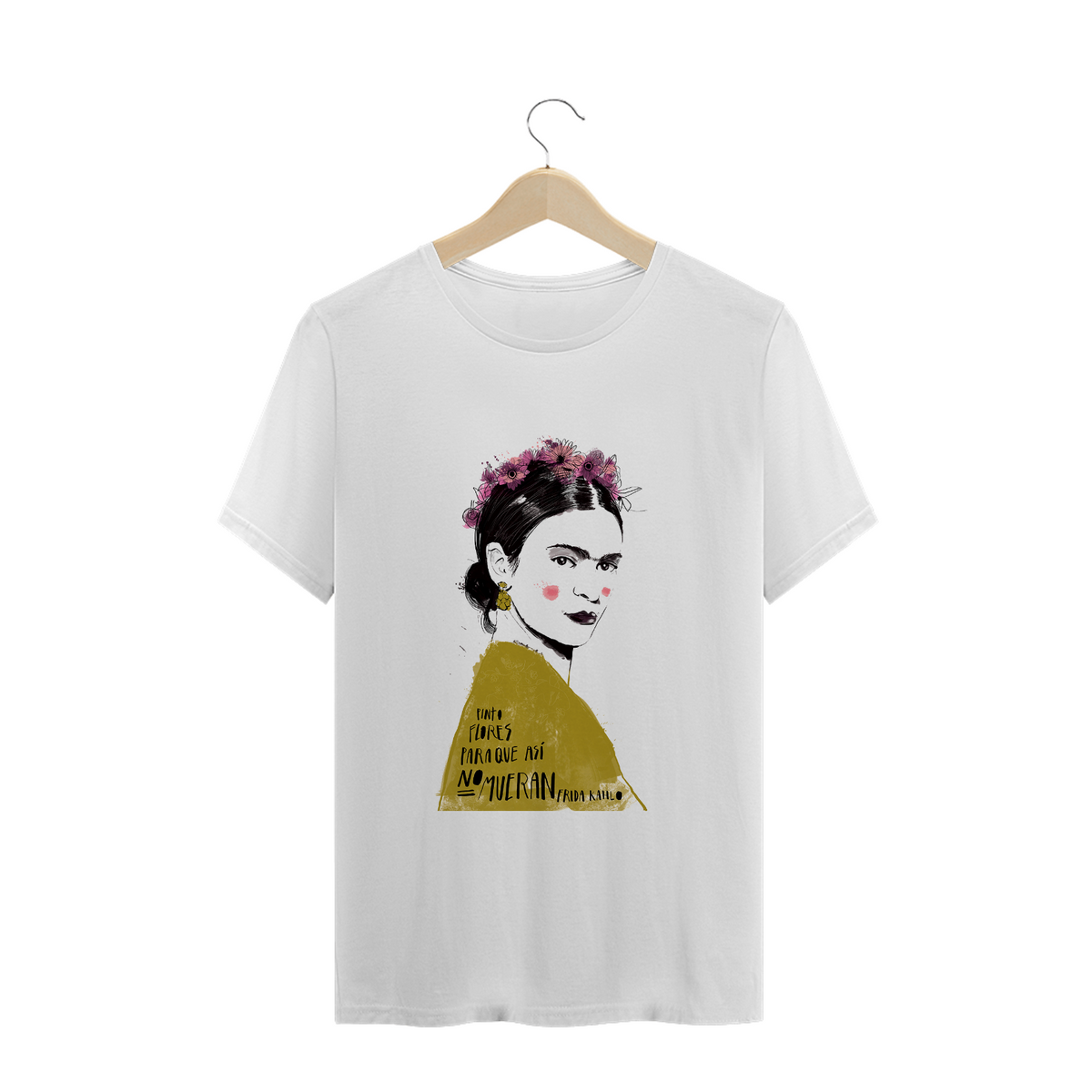 Nome do produto: Camisa Frida Kahlo
