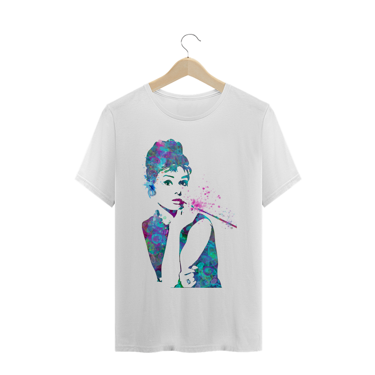 Nome do produto: Camisa Audrey Hepburn