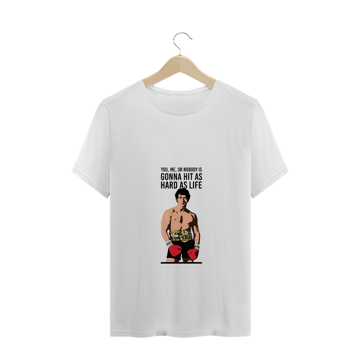 Nome do produto: Camisa Rocky - Hard As Life