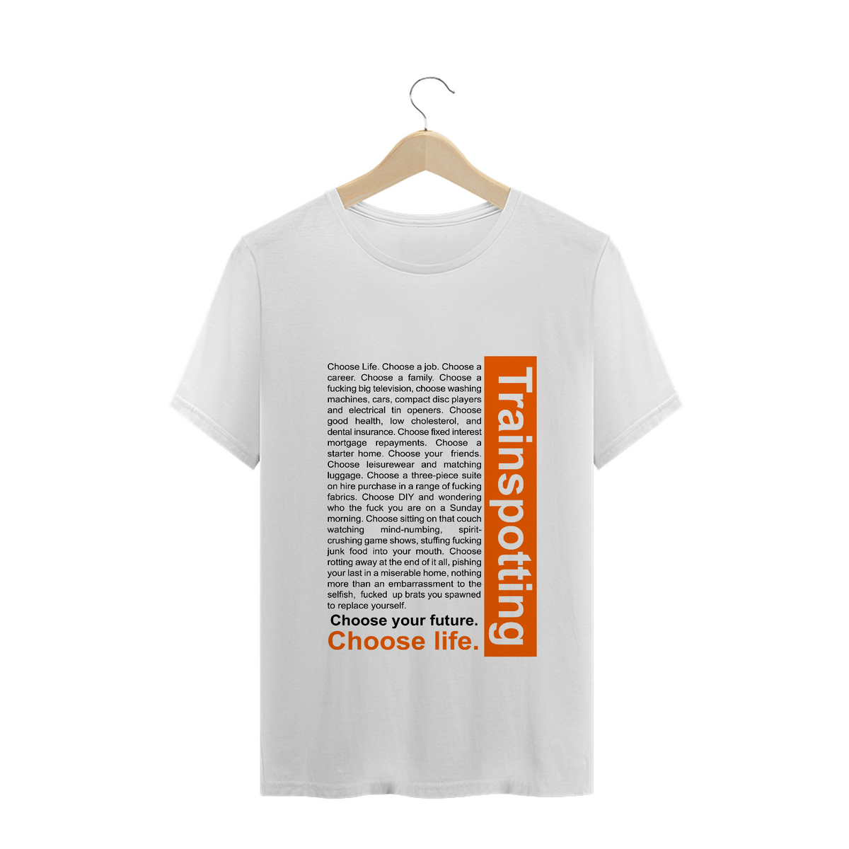 Nome do produto: Camiseta Trainspotting - Choose Life