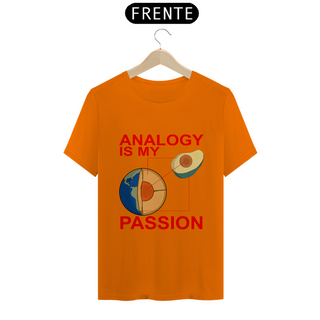 Nome do produtoCamiseta Analogy Is My Passion