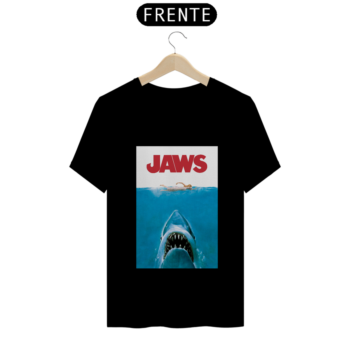 Nome do produto: Camiseta Tubarão (Jaws) 1975