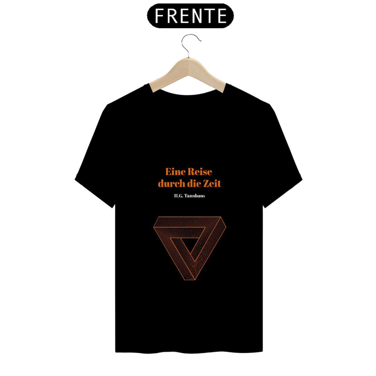 Nome do produto: Camiseta Eine Reise durch die Zeit (DARK)