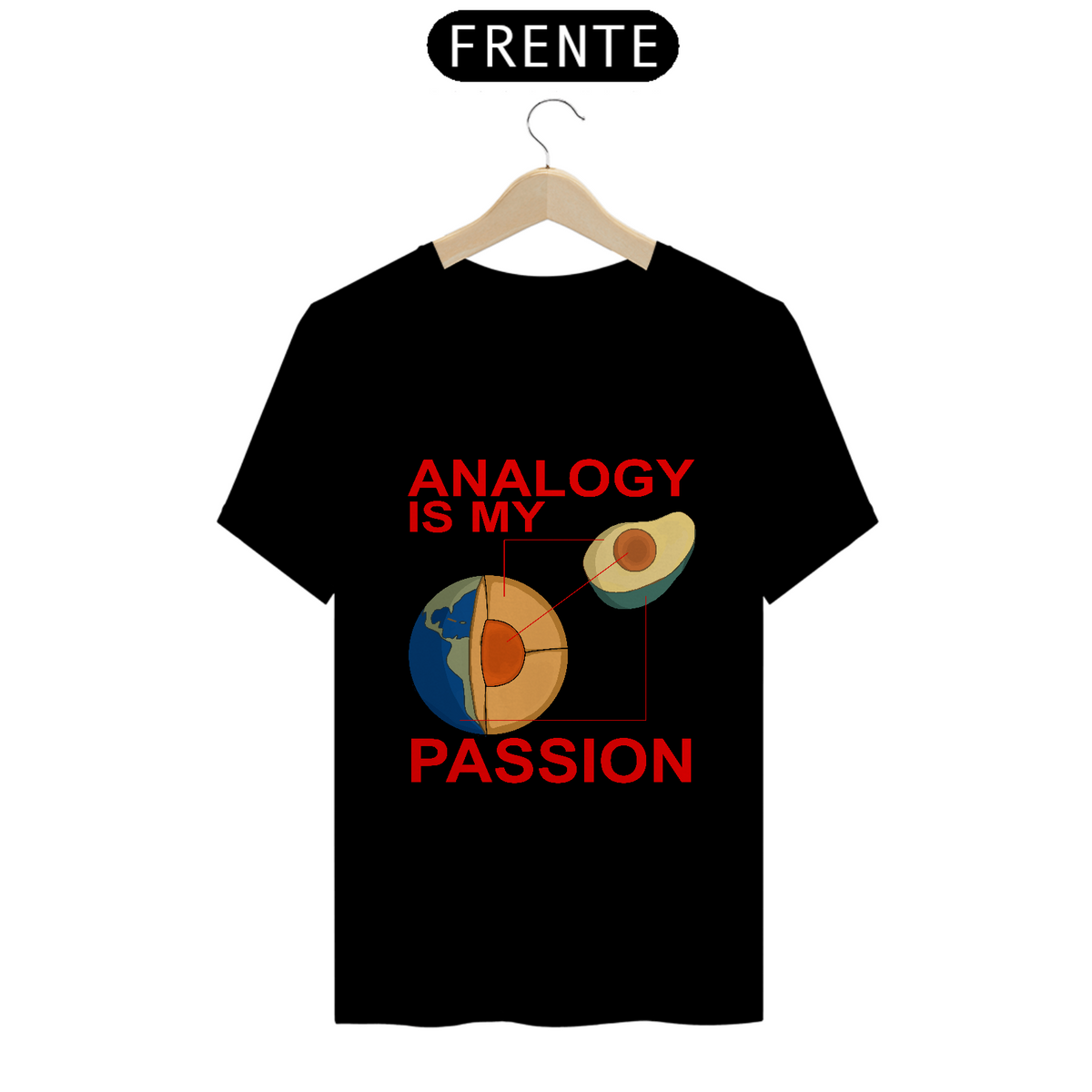 Nome do produto: Camiseta Analogy Is My Passion