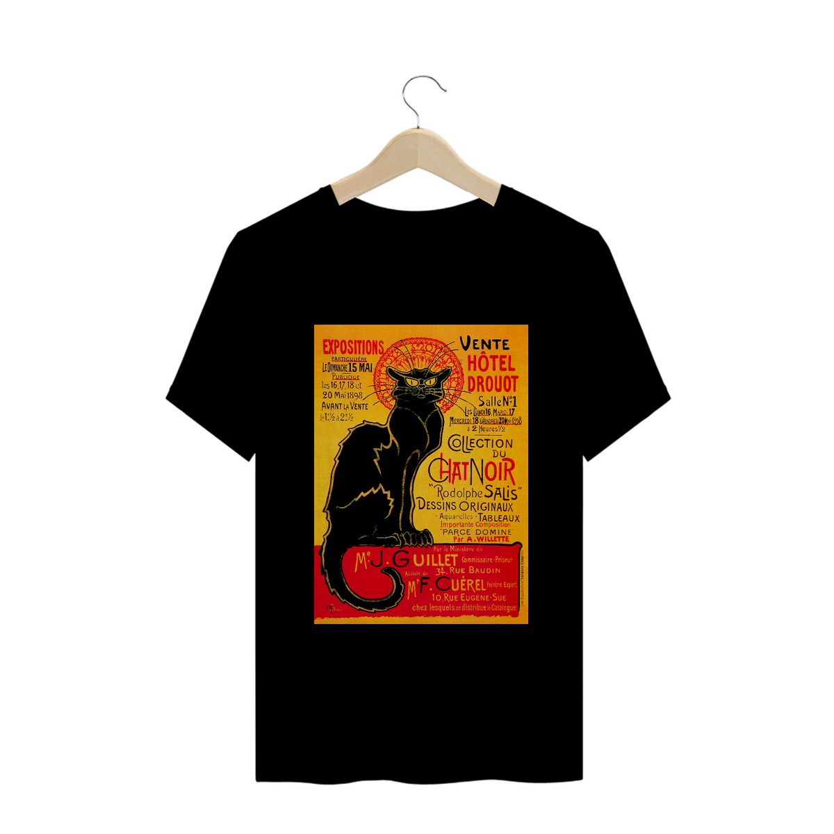 Nome do produto: Camisa Chat Noir