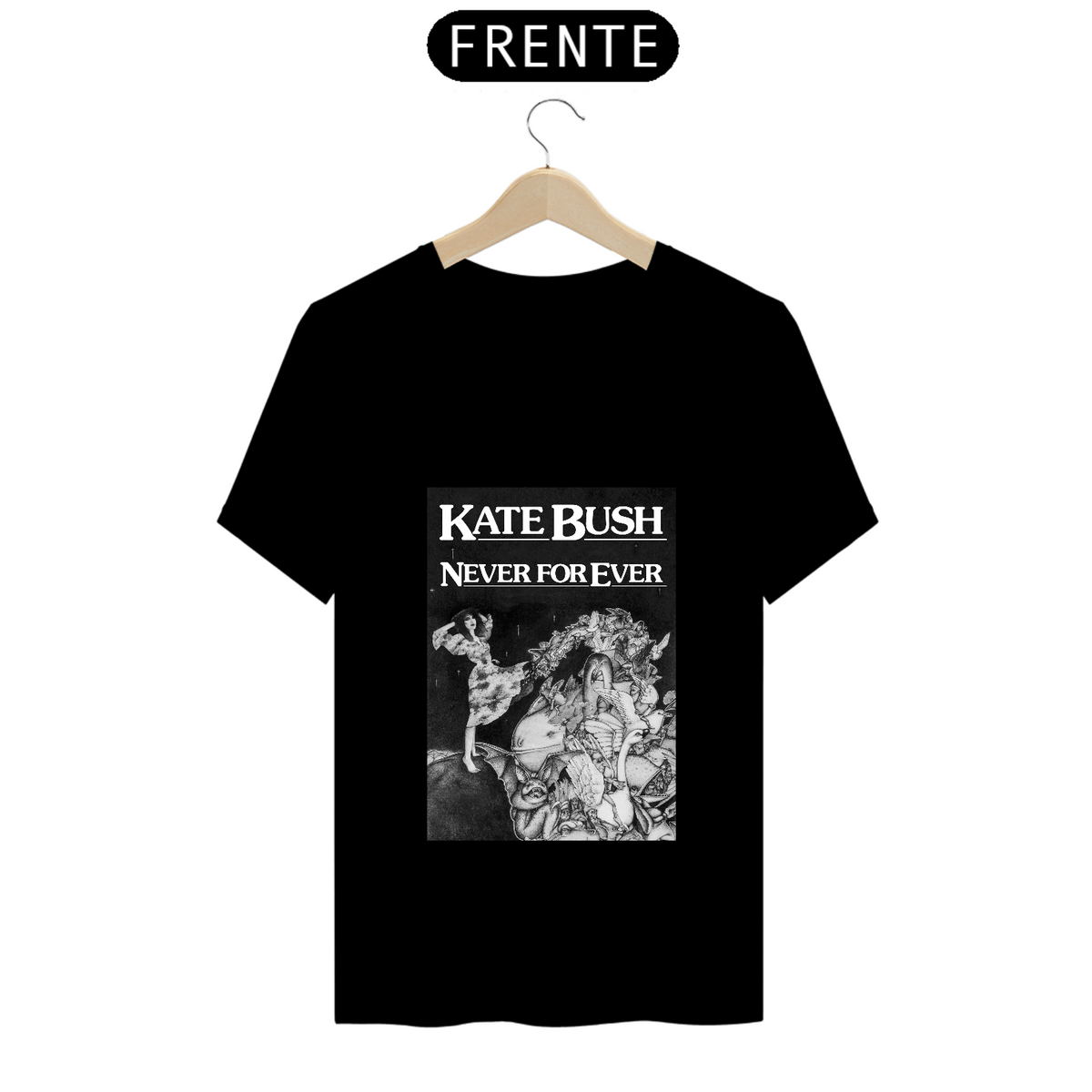 Nome do produto: Camisa Kate Bush - Never For Ever