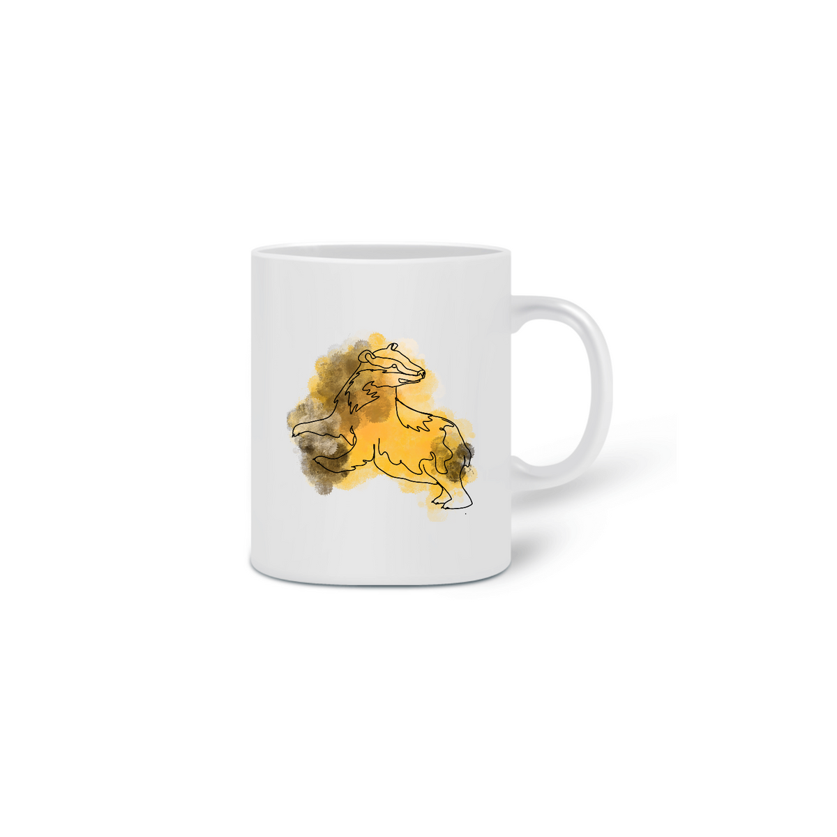 Nome do produtoCaneca Lufa Lufa (Hufflepuff) 