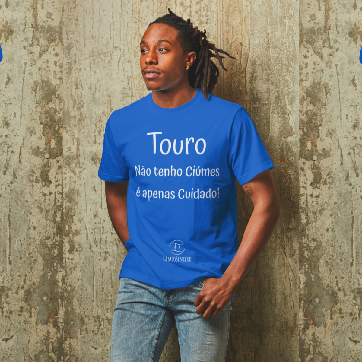 Nome do produto: T-Shirt Masculina Básica Cores I - Touro - Coleção Diversas