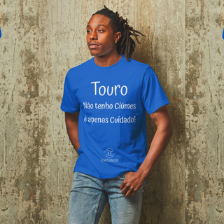 Nome do produtoT-Shirt Masculina Básica Cores I - Touro - Coleção Diversas