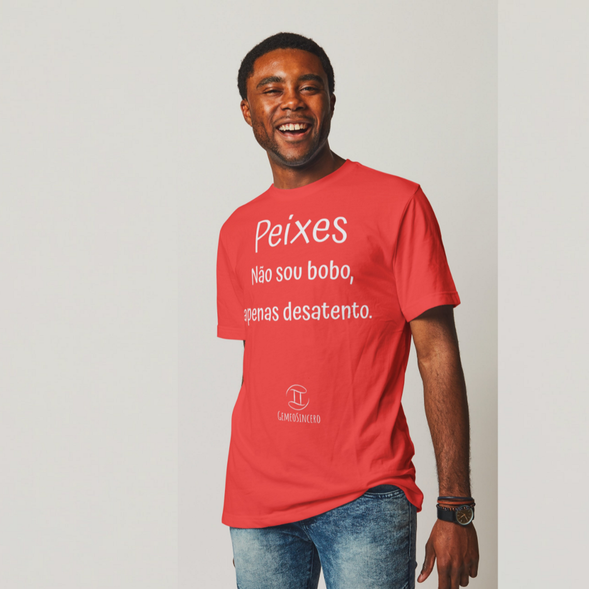 Nome do produto: T-Shirt Masculina Básica Cores I - Peixes - Coleção Diversas