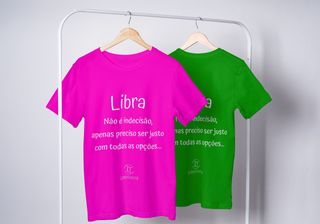 Nome do produtoT-Shirt Masculina Básica Cores I - Libra - Coleção Diversas