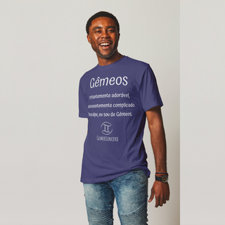 Nome do produtoT-Shirt Masculina Básica Cores I - Gêmeos - Coleção Diversas