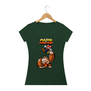 Nome do produtoT-Shirt Baby Long Mario vs DK