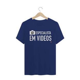 Nome do produtoCAMISETA ESPECIALISTA EM VÍDEOS 2