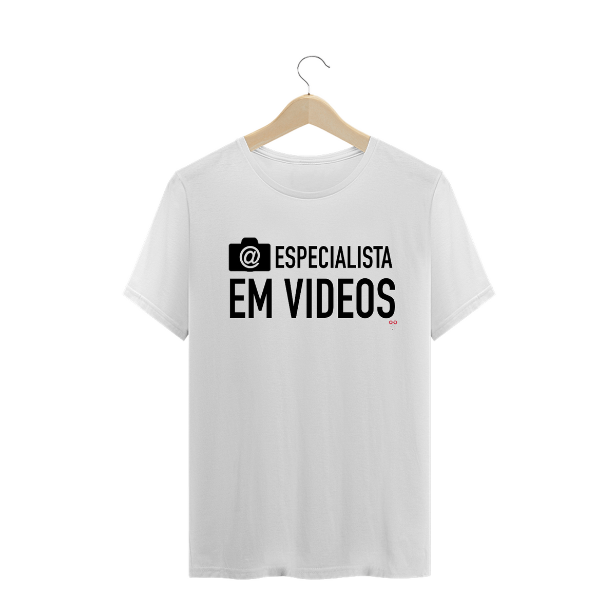 Nome do produtoCAMISETA ESPECIALISTA EM VÍDEOS