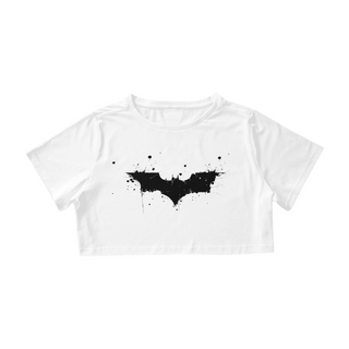 Cropped feminino batgirl batman