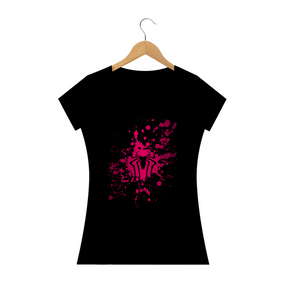 Camiseta feminina Homem-aranha girl version pink