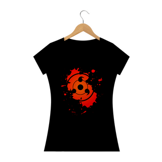 Camiseta feminina sharingan sunboss black