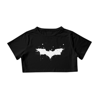 Cropped feminino batgirl batman