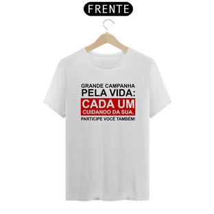 Nome do produtoT-Shirt Campanha Pela Vida