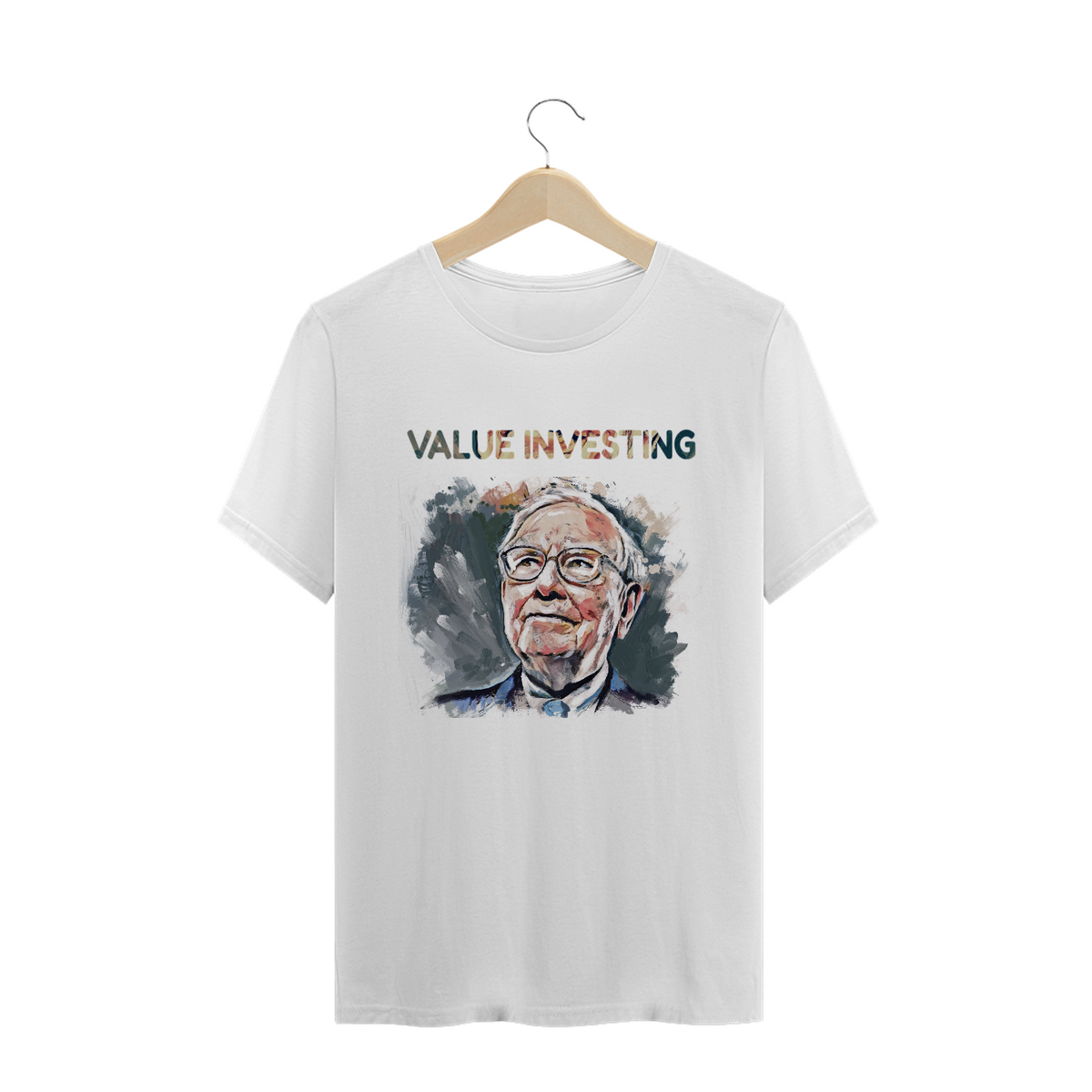 Nome do produto: Camiseta - Warren Buffet (Value Investing)